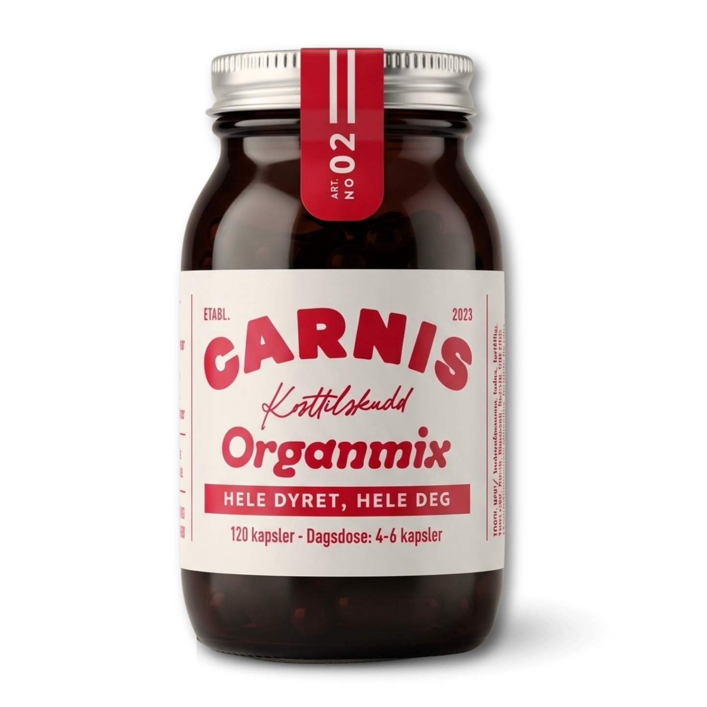Carnis Organmix 120 kapsler